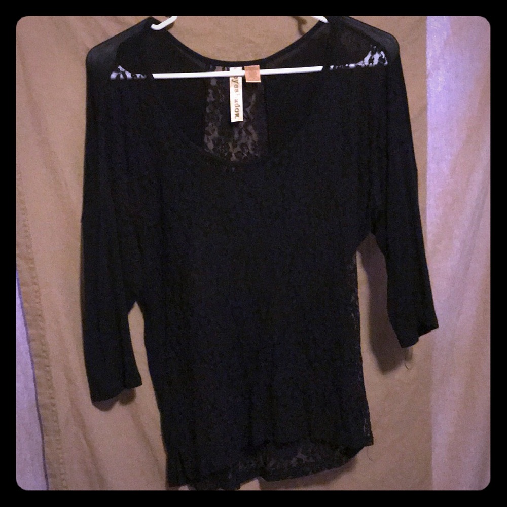 Black dress shirt